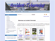 Tablet Screenshot of accident-tchernobyl.com